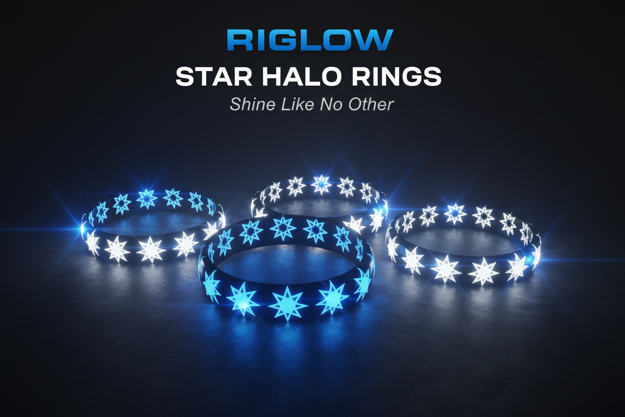 Star Halo Rings