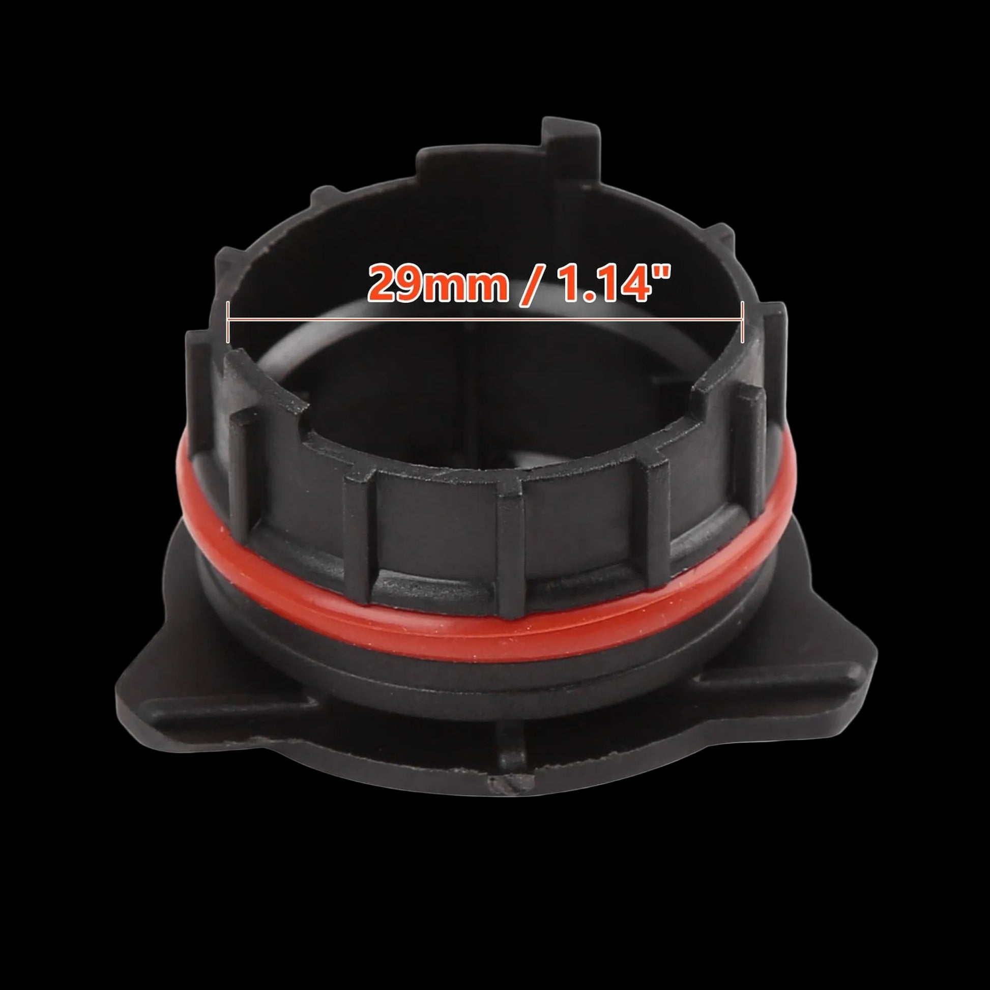 Riglow™ H7 LED Headlight Bulb Adapter Holder – L25 (BMW E39 & Mercedes-Benz)-3