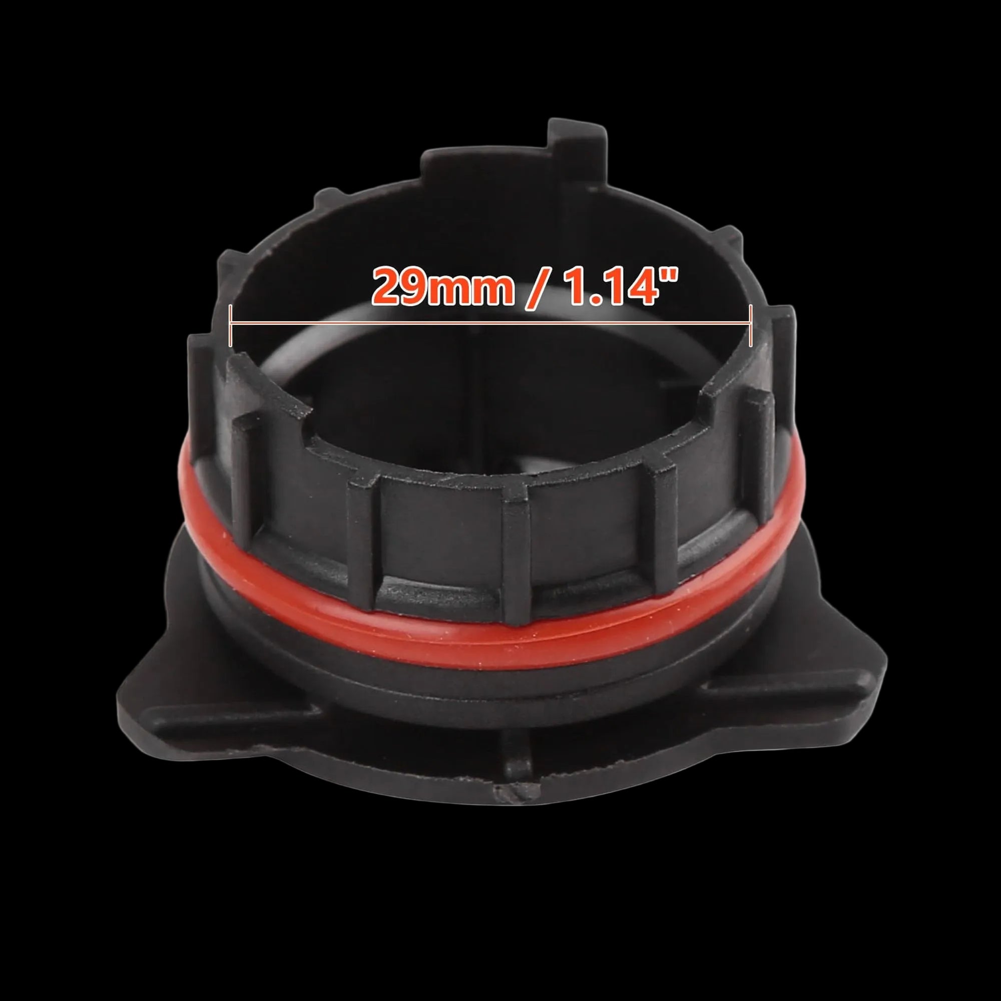 Riglow™ H7 LED Headlight Bulb Adapter Holder – L25 (BMW E39 & Mercedes-Benz)-3