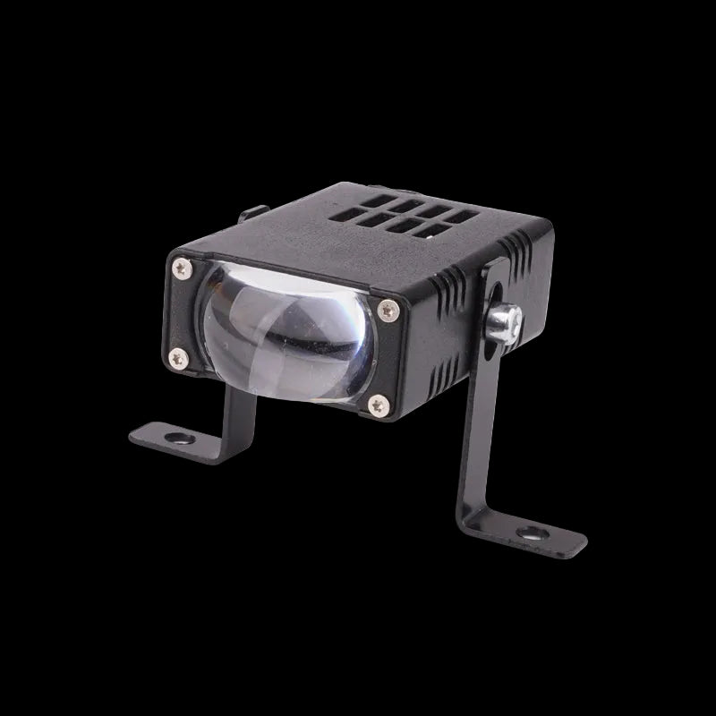 Riglow™ Powered by AES Mini RGB Dual-Color Grille Projector LED Lights – White/Yellow + RGB (Pair)-3