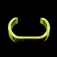 Riglow™ Powered by AES M9-U 5D Crystal RGB U-Shape Angel Eyes Shroud – Bluetooth App Controlled with Welcome Function & Switchback-5