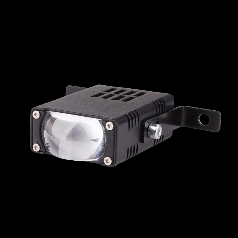 Riglow™ Powered by AES Mini RGB Dual-Color Grille Projector LED Lights – White/Yellow + RGB (Pair)-4