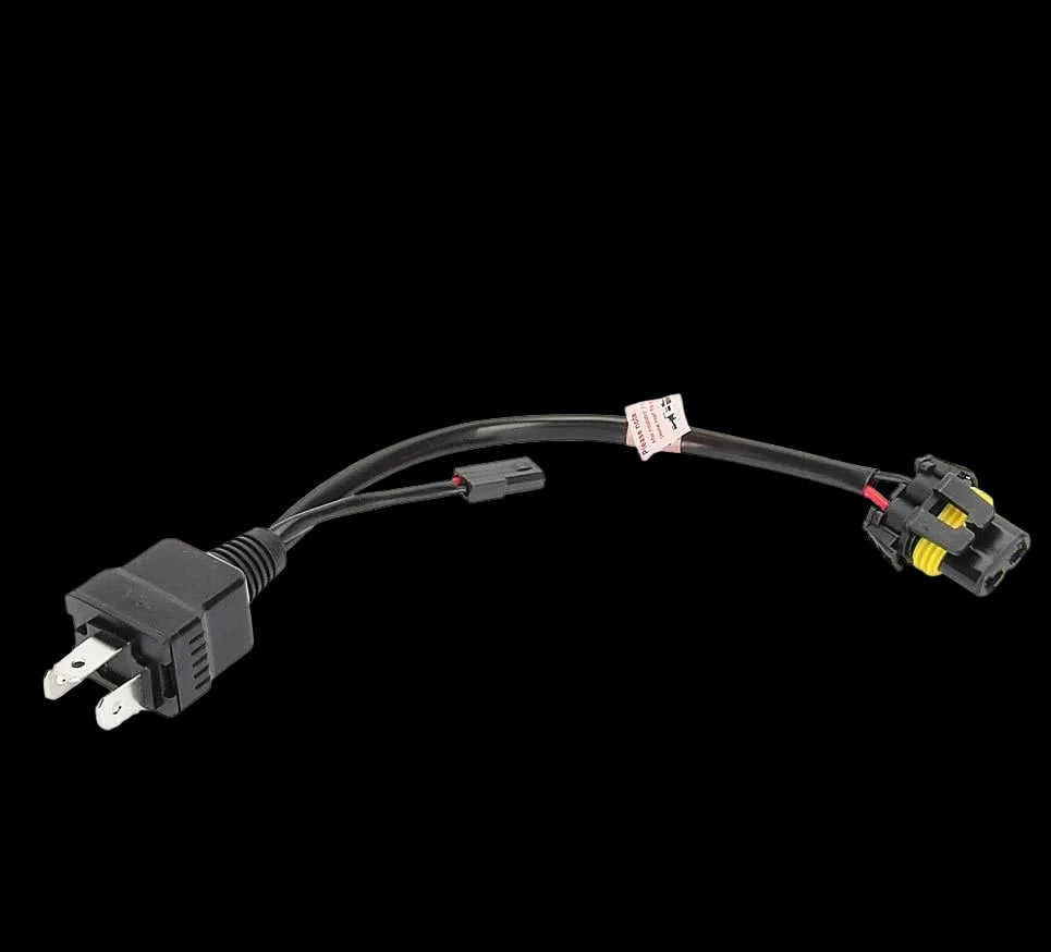 Riglow™ H4 Hi/Lo Bi-Xenon HID Relay Harness Control Cable – 25W, 35W & 55W