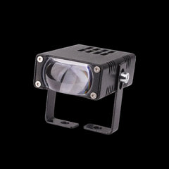 Riglow™ Powered by AES Mini RGB Dual-Color Grille Projector LED Lights – White/Yellow + RGB (Pair)-6
