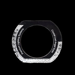 Riglow™ Powered by AES M9-L 5D RGB Crystal L-Shape Angel Eye Shroud Halo Rings – Bluetooth App Controlled with Welcome Function & Switchback-7