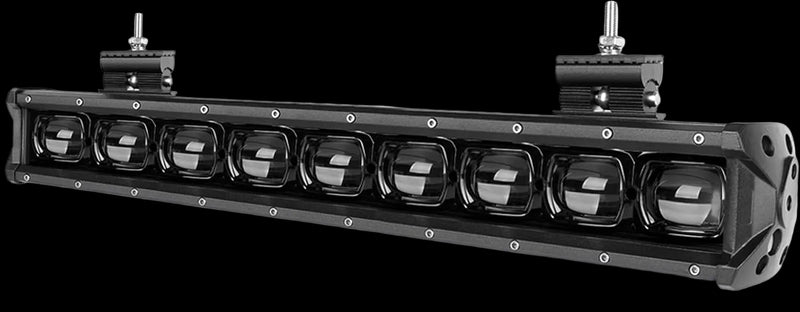 Riglow™ 6D CREE LED Single Row Light Bar – 30W–240W Spot Beam IP68-6