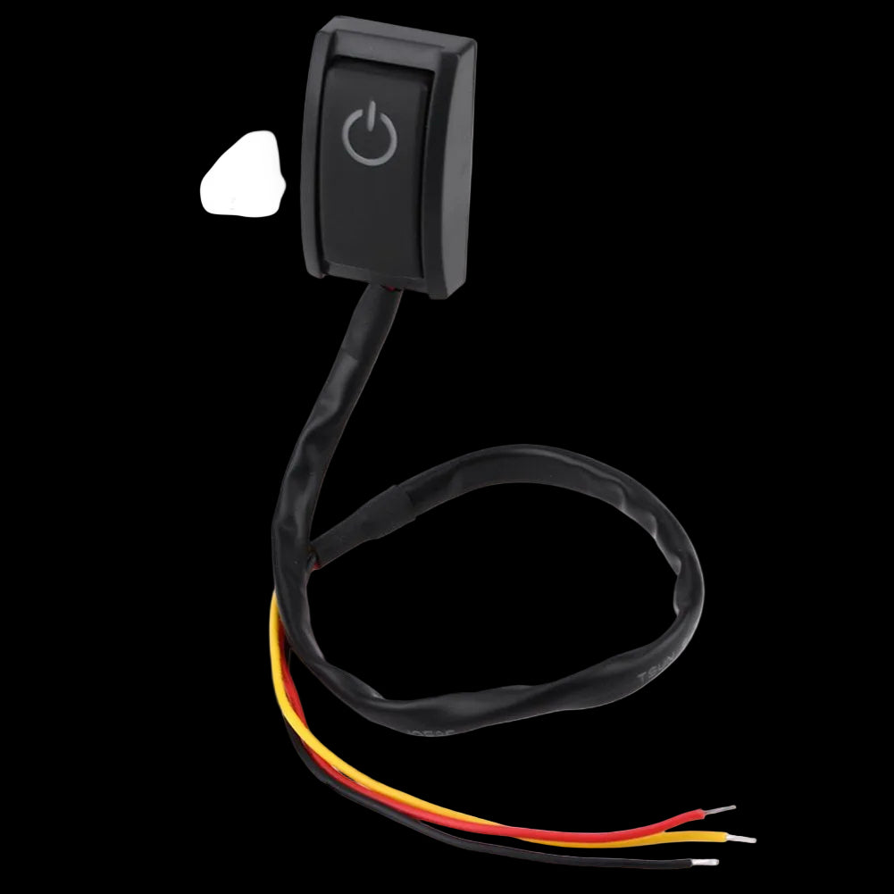Riglow™ Universal 12V DIY Push Button Switch – Self-Adhesive ON/OFF-5