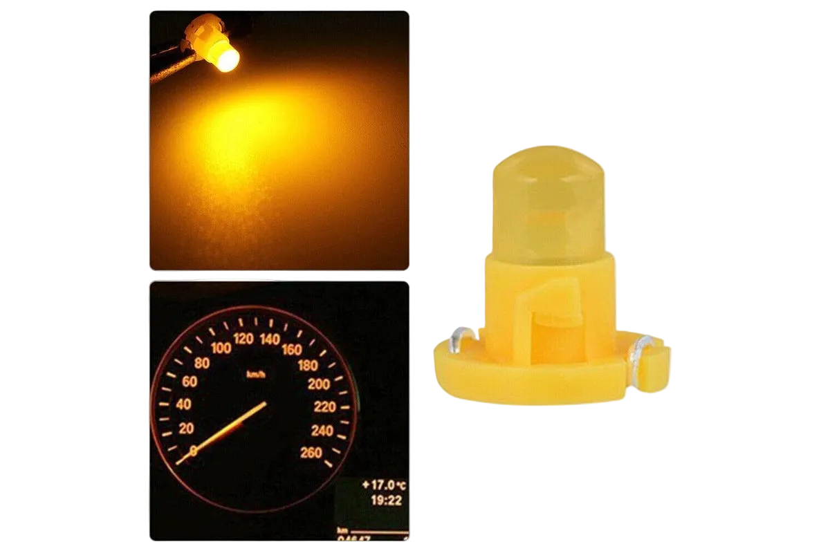 Riglow™ T4.2 Neo Wedge LED Dashboard & Climate Control Bulb – 12V-5