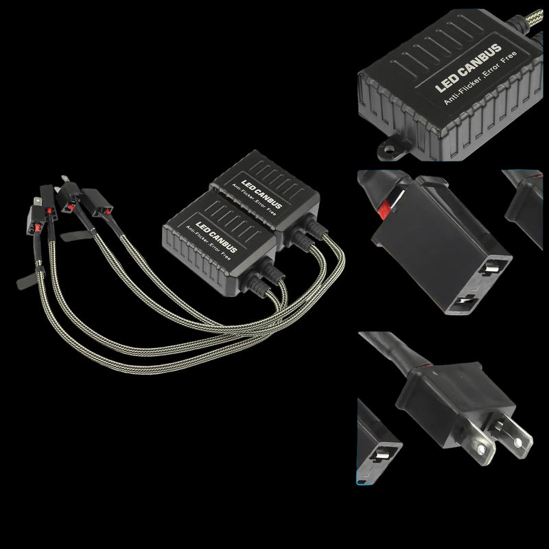 Riglow™ C20 LED CANBUS Error Canceller Module – H4 / H7 / H11 (Pair)-7
