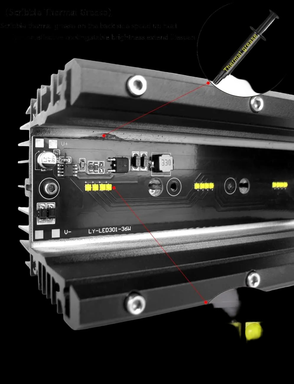 Riglow™ 6D CREE LED Single Row Light Bar – 30W–240W Spot Beam IP68-8