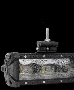 Riglow™ 6D CREE LED Single Row Light Bar – 30W–240W Spot Beam IP68-9