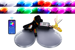 Riglow™ RGB Demon Eyes + Halo Rings (RGB + Amber Switchback) – Bluetooth App Controlled-1