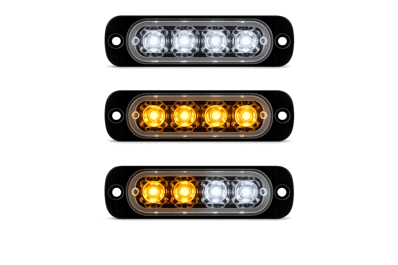Riglow™ 4 LED Emergency Strobe Warning Light-1