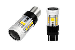 Riglow™ CANBUS Switchback LED Bulb – 28W 2500LM White / Amber-1