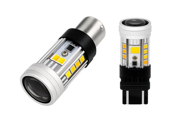 Riglow™ CANBUS Switchback LED Bulb – 28W 2500LM White / Amber-1
