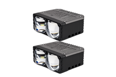 Riglow™ Powered by AES NV-5 Dual Color Bi-LED Auxiliary Lens – White / Amber Dual Color-1