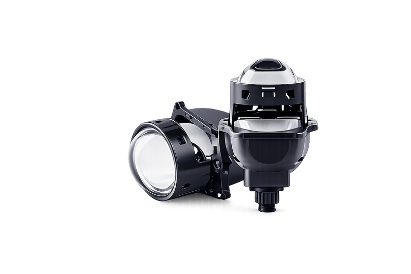 Riglow™ Powered by Carson CS9A Bi-LED Projector Lens – 3" Triple Reflector | 70W/80W | 8500LM-1