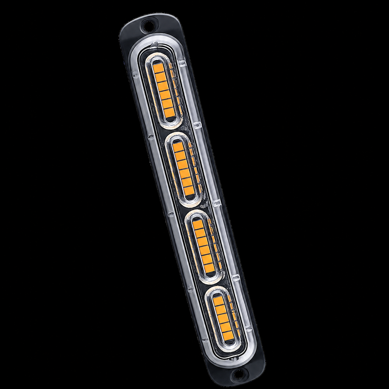 Riglow™ 4D 24-LED Emergency Warning Strobe Light Bar | 12V/24V-3