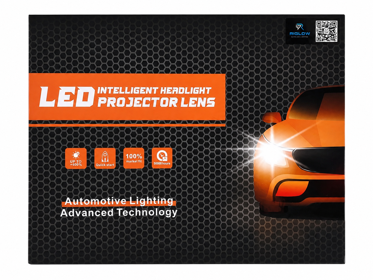 Riglow™ Powered by Carson Bi-LED Projector Fog Lamps – F2 & F3 Series | 6000K White