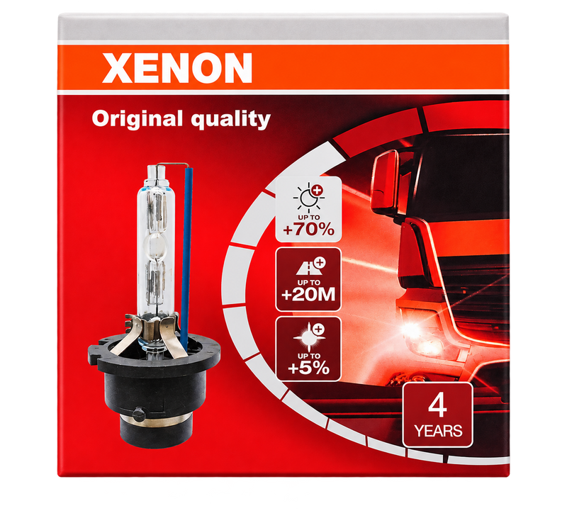 Riglow™ Xenon HID Headlight Bulbs – 6000K Ultra Bright White | Set of 2-1
