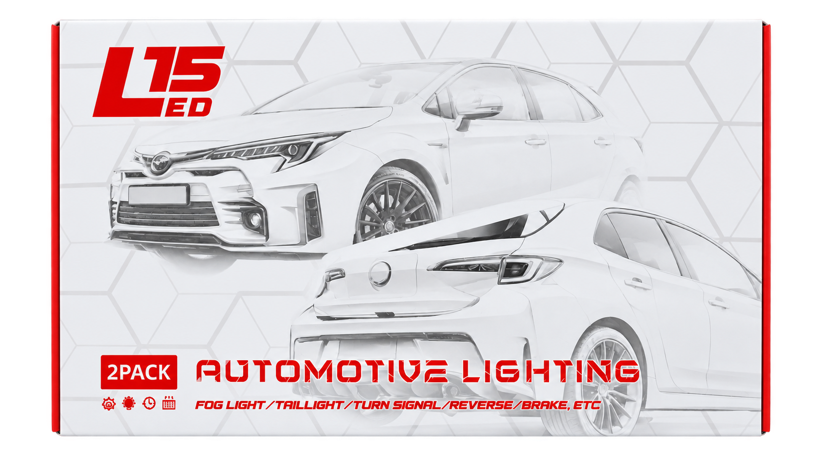 Riglow™ N3-017 Rear Fog LED Module – LR5B 21312 | 12V 3W Red LED