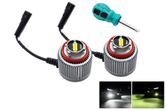 Riglow™ L1B / LW5B LED Fog & Rear Light Bulbs – 56W | 5600LM | 6000K White (Pair)-2