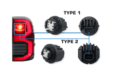Riglow™ 3-Pin LED Brake Light Bulb – Toyota Hilux Rogue, Revo & Rocco (Type 1 / Type 2)-1