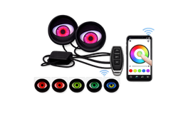 Riglow™ RGB Blinking Devil Eyes – WiFi App-Controlled Demon Eye Projector Kit (Pair)-1