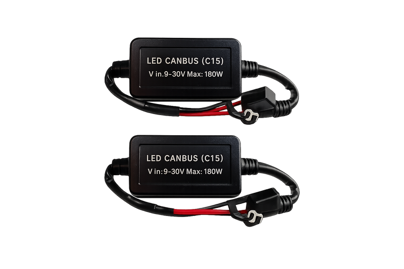 Riglow™ C15 LED CANBUS Load Resistors – 180W Max Error Canceller-1