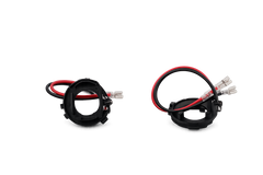 Riglow™ L16 H7 LED Bulb Adapter Holder with Wiring Leads – VW Golf 7 MK7 (Pair)-1