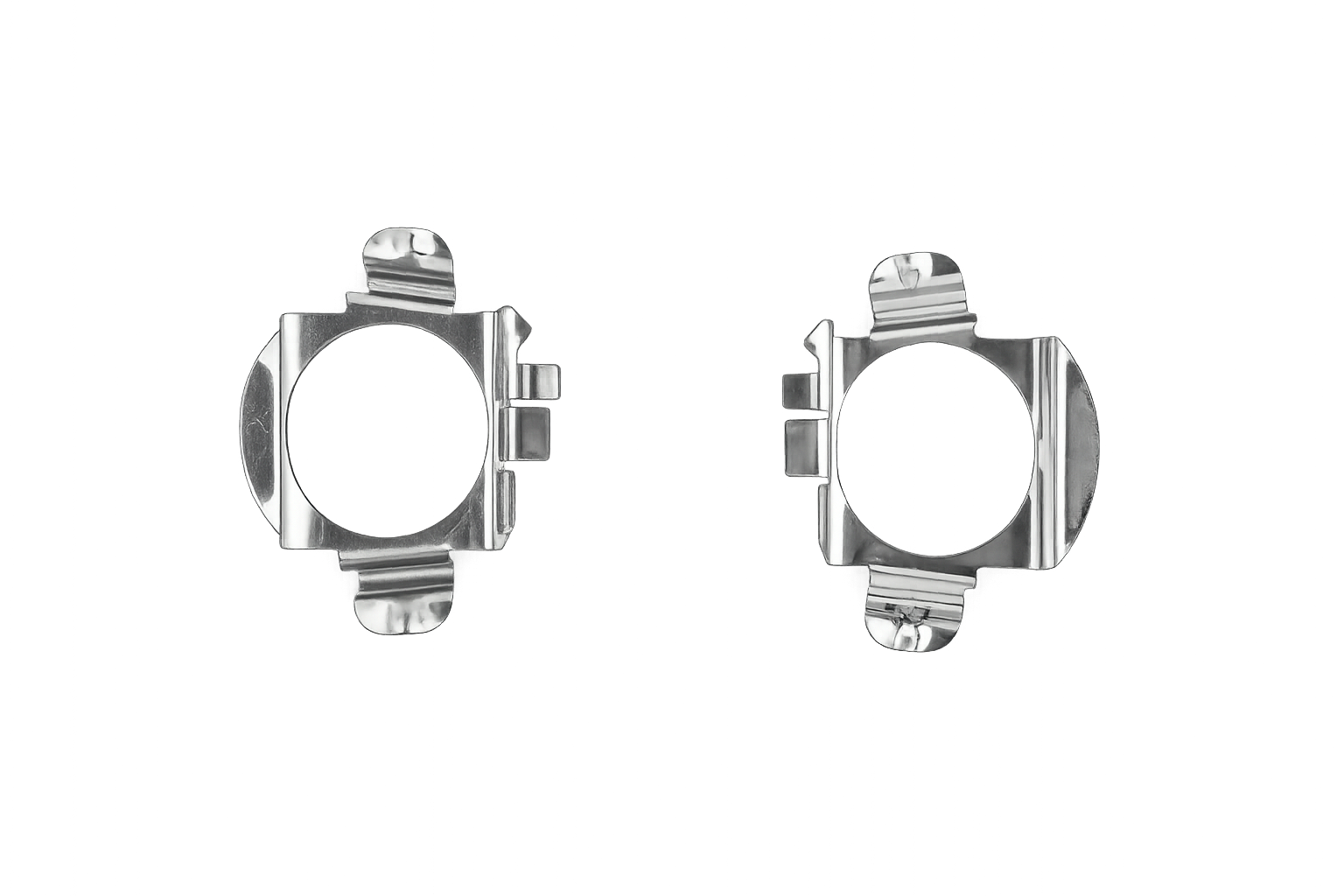 Riglow™ L04 H7 LED Bulb Adapter Holder – Mercedes-Benz, Chery Riich G5 & Bestune (Aluminum Pair)