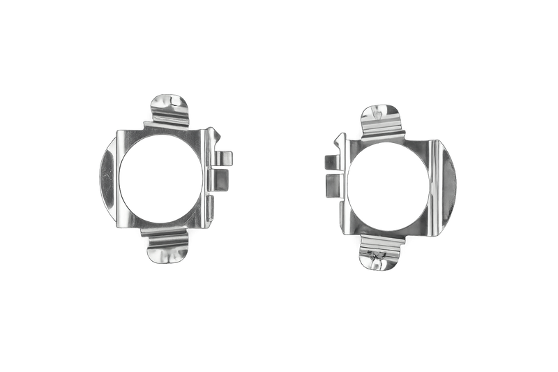 Riglow™ L04 H7 LED Bulb Adapter Holder – Mercedes-Benz, Chery Riich G5 & Bestune (Aluminum Pair)-1