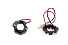 Riglow™ L17 H7 LED Bulb Adapter Holder with Wiring Leads – VW Golf 5, Jetta & Sagitar (Pair)-1