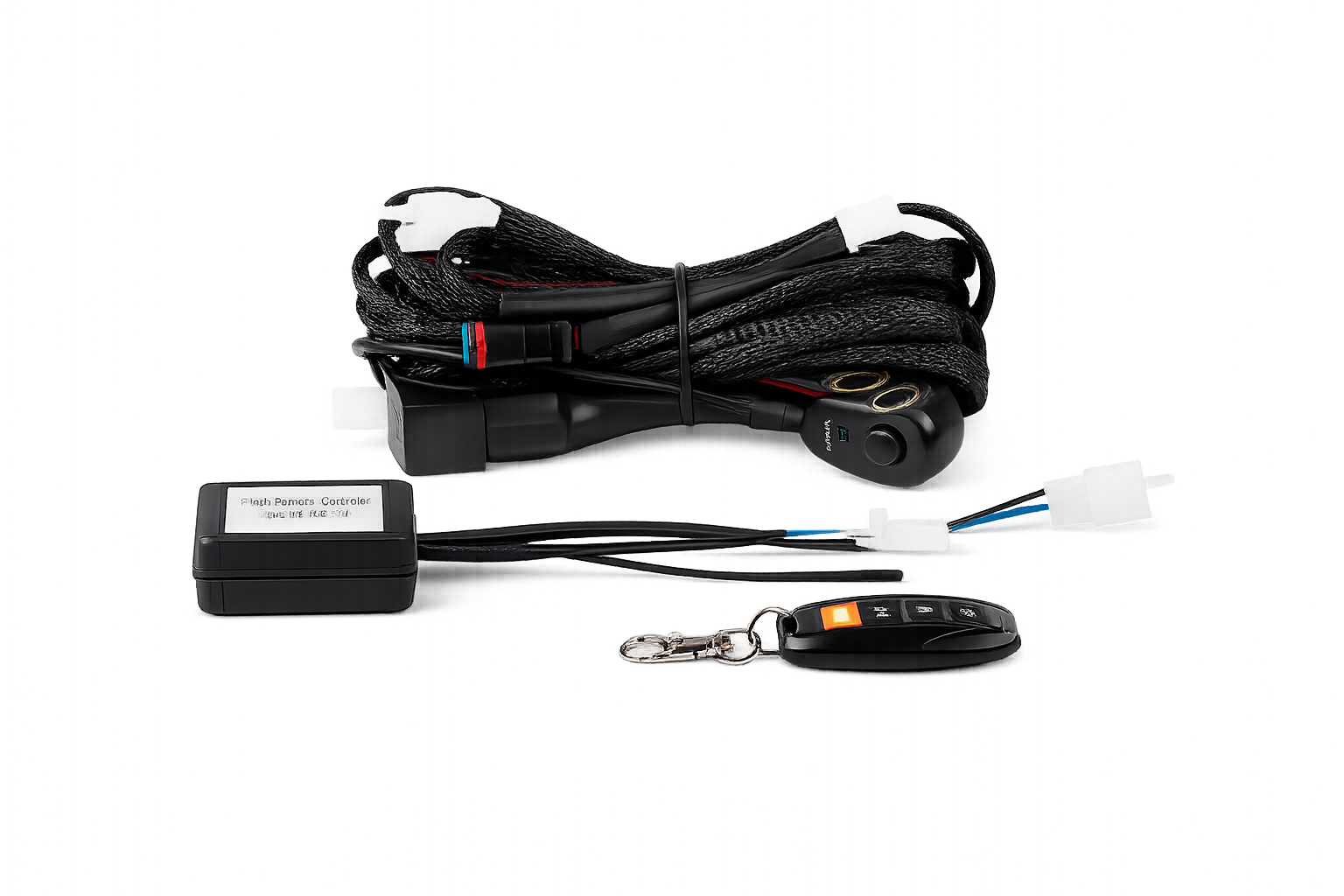 Riglow™ R1 Wireless Remote Control Wiring Harness – 1 Output | 3M | 14AWG | 288W Max