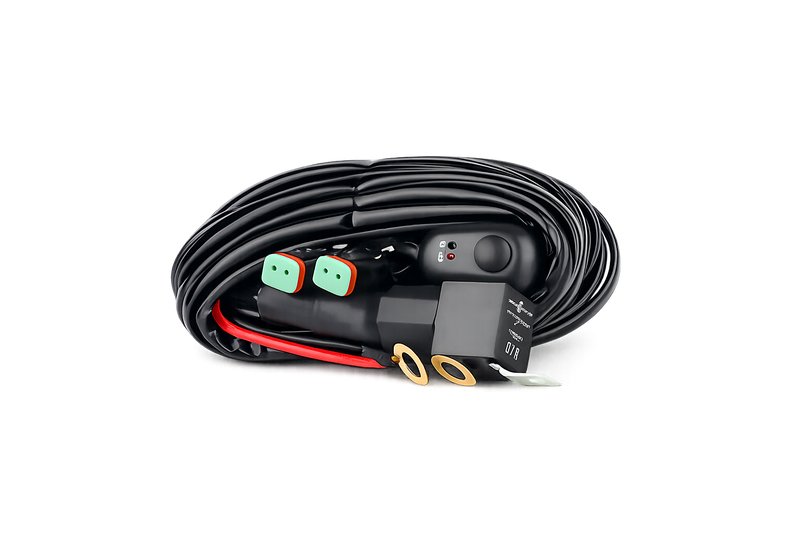 Riglow™ Dual Output Auxiliary Light Wiring Harness – Strobe Function | 16AWG | 200W Max-1