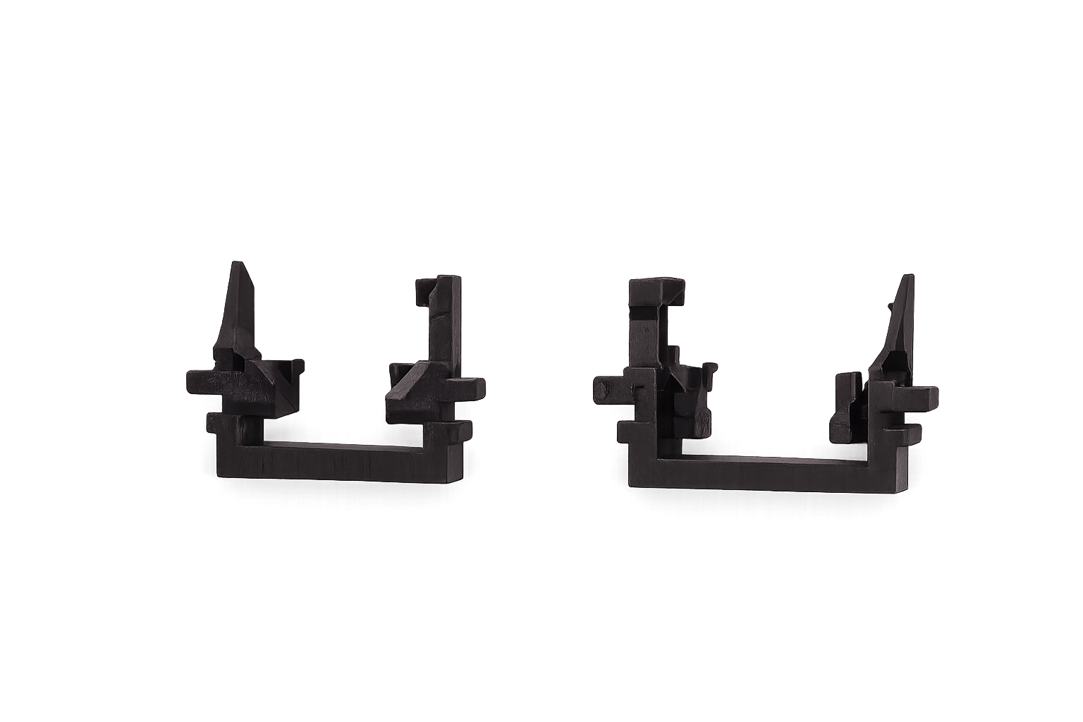Riglow™ L12 H7 LED Bulb Adapter Holder – Ford Focus, Kia Carnival & Kia Carens High Beam (Pair)-1