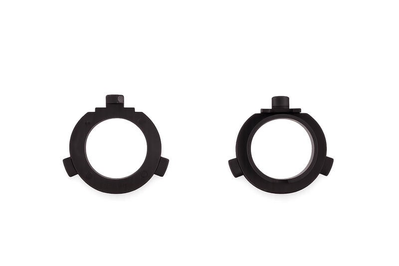 Riglow™ L02 H7 LED Bulb Adapter Holder – Kia K3/K4/K5, Sorento, Sportage & Hyundai Sonata (Pair)-1