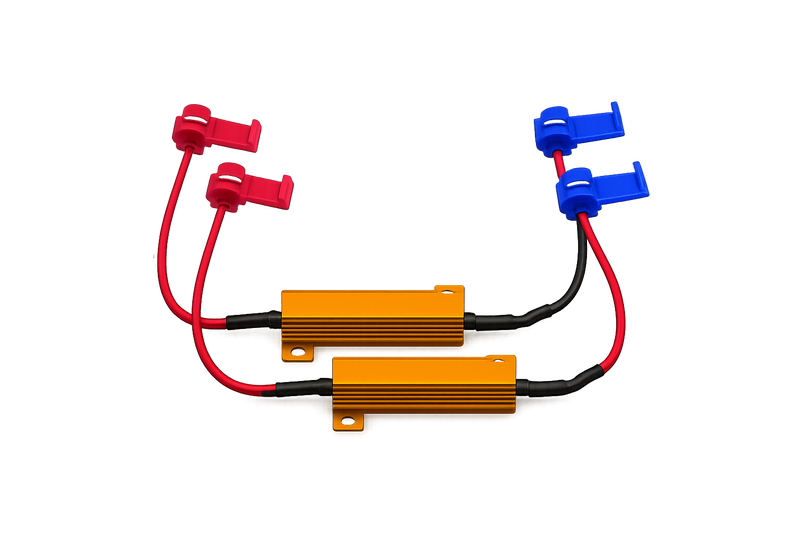 Riglow™ 50W 6Ω LED Load Resistors – Anti Hyper Flash Kit (Pair)-1