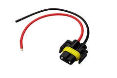 Riglow™ H11 Male Bulb Socket Connector Harness-1