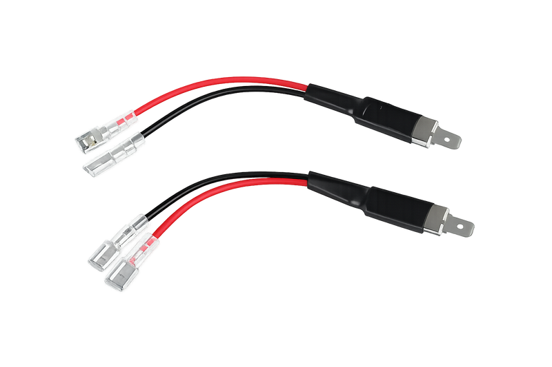 Riglow™ H1 Male Bulb Connector Harness (2-Wire Pigtail)-1