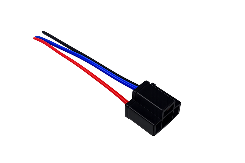 Riglow™ H4 Female Bulb Socket Connector Harness-1