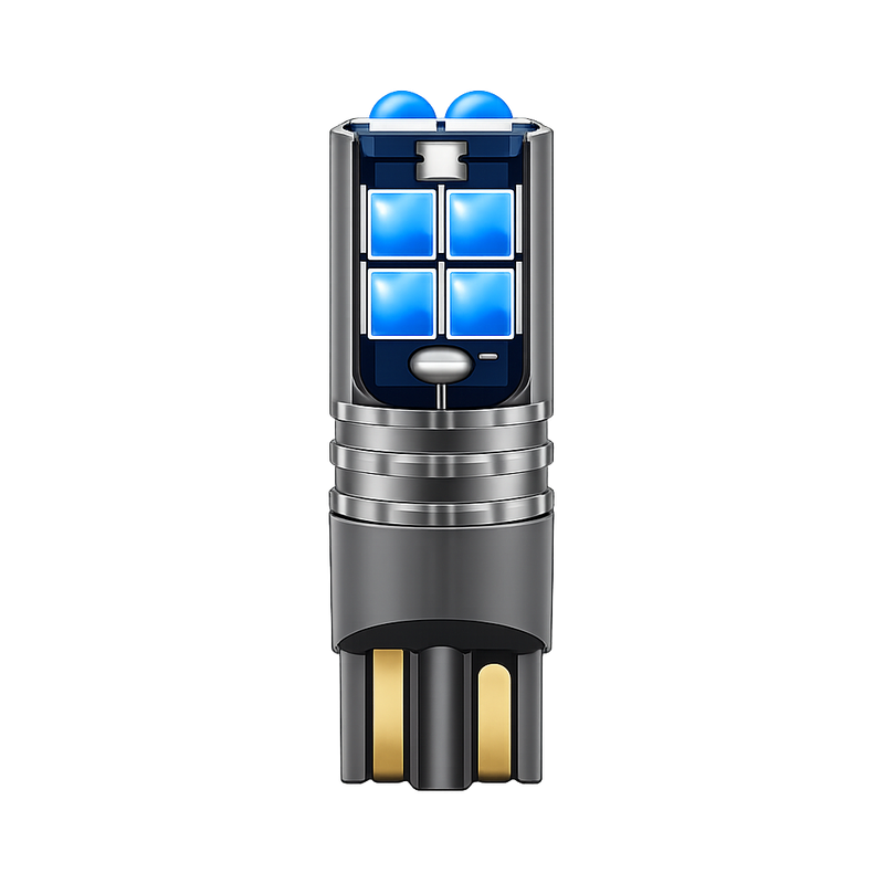 Riglow™ T10 LED Wedge Bulbs – High-Performance 6SMD CANBUS Lighting-7
