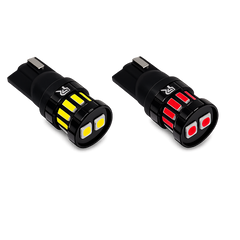 Riglow™ T10 CANBUS LED Bulb – 12×4014 SMD + 2×3030 SMD | 400LM | 2W | AC10–50V-1