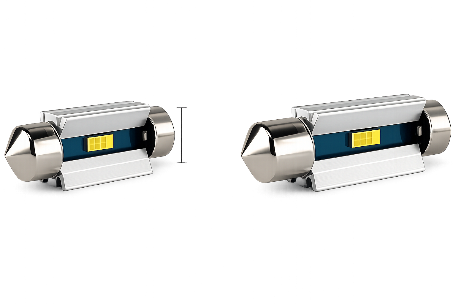 Riglow™ CANBUS Festoon LED Bulb – White (2055 SMD) | 500LM | 2.5W-1