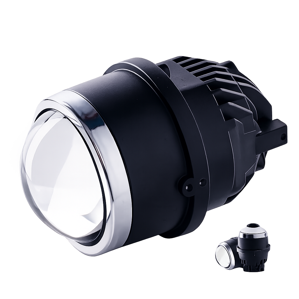 Riglow™ Powered by Carson Bi-LED Projector Fog Lamps – F2 & F3 Series | 6000K White-1