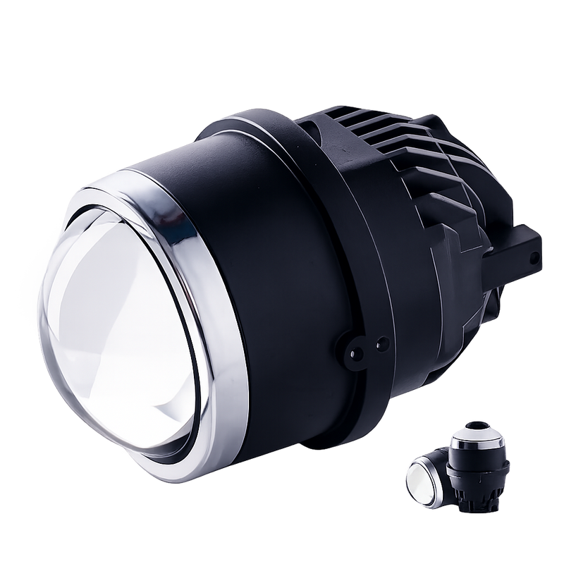Riglow™ Powered by Carson Bi-LED Projector Fog Lamps – F2 & F3 Series | 6000K White-1