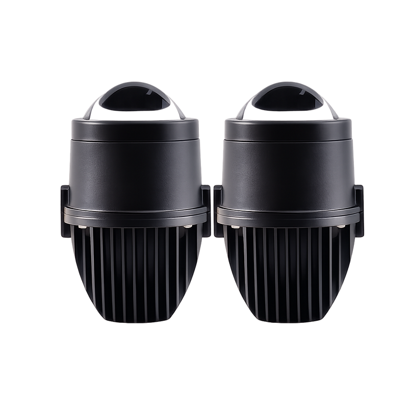 Riglow™ Powered by Carson Bi-LED Projector Fog Lamps – F2 & F3 Series | 6000K White-2