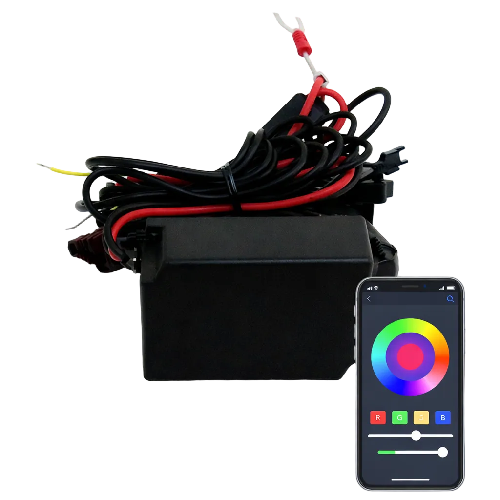 Riglow™ SP110 RGB LED Controller – Bluetooth App-Controlled Smart Lighting Module-4