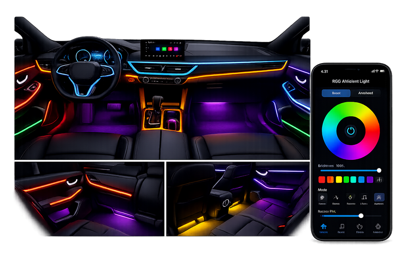 Riglow™ 18-in-1 RGB Ambient Lighting Kit-1