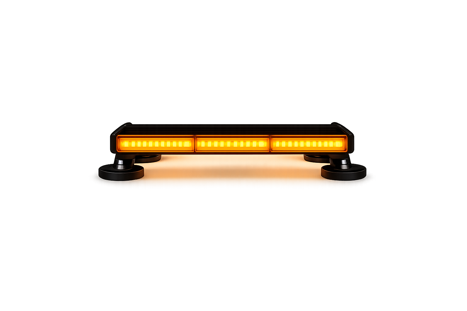 Riglow™ Four-Sided COB LED Magnetic Light Bar – Amber / Amber & White Combo (DC9–30V)-3